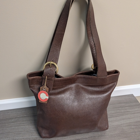 🤎 Vintage 90's Coach #4140 Soho Waverly Lafayette Shoulder Satchel Hobo Bag - Picture 6 of 16